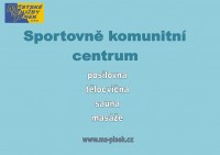 POZVÁNKA DO SPORTOVNĚ KOMUNITNÍHO CENTRA NA ZIMNÍM STADIONU V PÍSKU