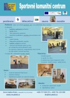 SPORTOVNĚ KOMUNITNÍ CENTRUM NA ZIMNÍM STADIONU OTEVŘENO OD 1. ČERVENCE 2013