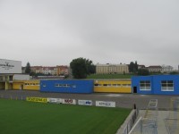 Budova šaten v Městském sportovním areálu dostala nový kabát