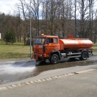 Jarní blokové čištění komunikací 2016