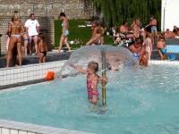 Provoz plaveckého stadionu červenec - srpen 2016