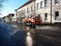 Dne 3.4.2018 začalo jarní blokové čištění komunikací