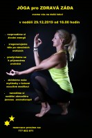 pozvánka: jóga pro zdravá záda - neděle 29.12.2019