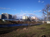 Lávka na nábřeží 1.máje byla dnes otevřena 