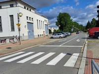 V červnu proběhla obnova vodorovného dopravního značení 